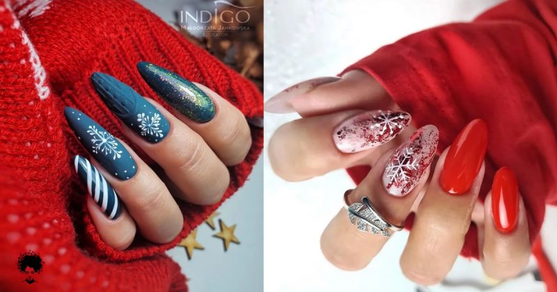30 Trendy December Nails Que VocĂȘ Vai Adorar Experimentar Em 2021