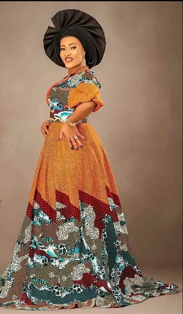 Amazing African Print Dresses for Single or Mature Women