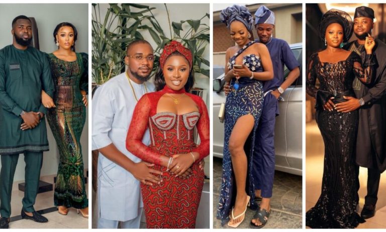 Gorgeous and Lovely Husband and Wives Attire to Inspire You