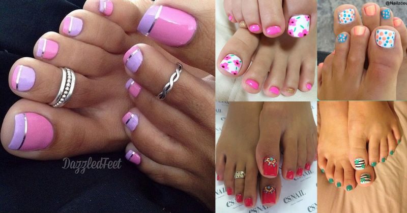 45 Pretty Toe Nail Art Ideas