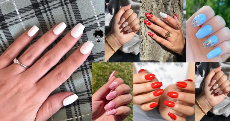 53 PHOTOS: Short Coffin Nail Design Ideas That are Trending in 2023