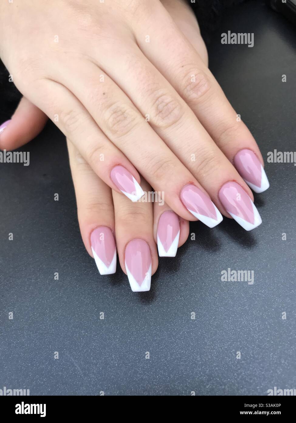 74 PHOTOS Best French Tip Nails To Try In 2023 Fashion Lifestyle Trends