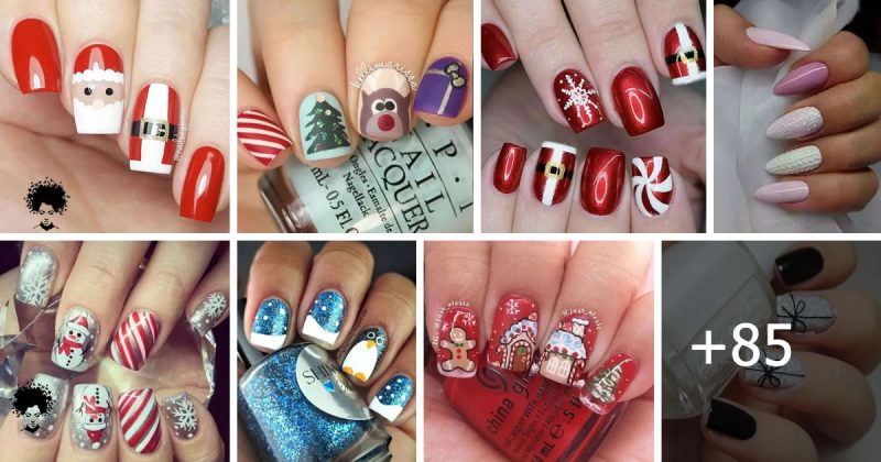 93 Photos: Unique and Cute Nail Design Ideas that are Perfect for Christmas