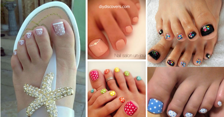 88 Cute Toe Nail Art Designs – Adorable Toenail Designs for Beginners