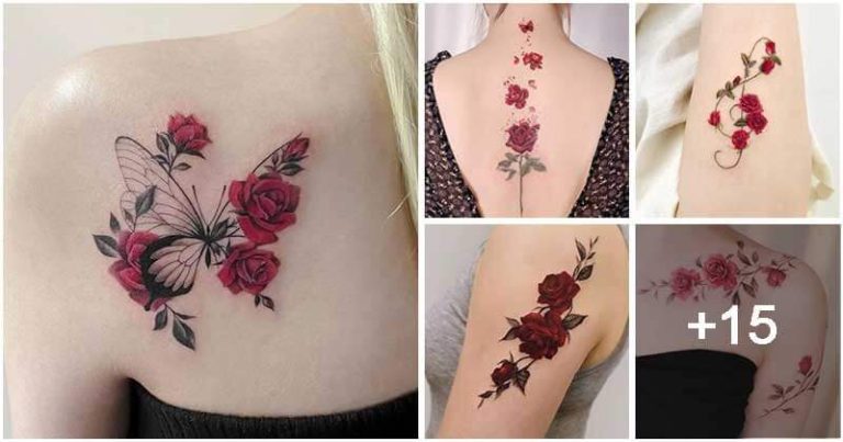 Show Your Romantic Side With 20 Eye-Popping Rose Tattoo Ideas