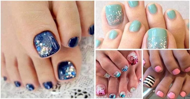 Pedicure At Home: 41 Stunning Toe Nail Designs You Should Try