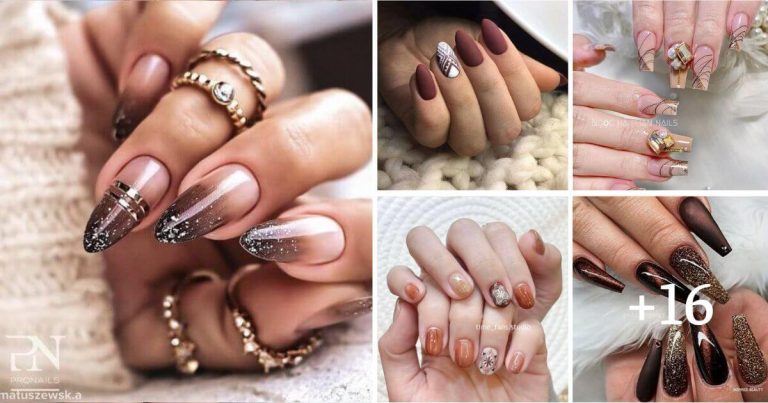 Brown Acrylic Nails: 20+ Gorgeous Ideas For Every Season