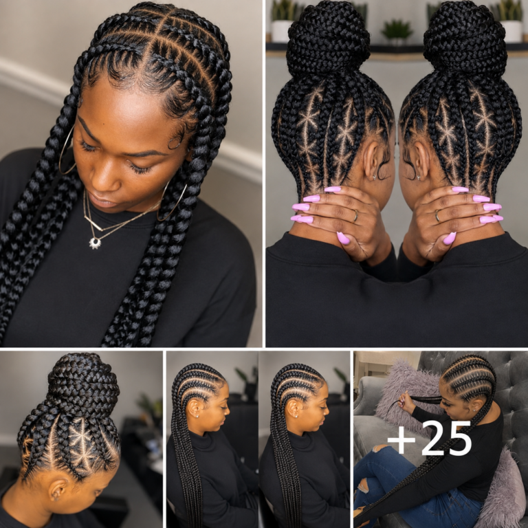 30 PHOTOS: Stunning African Braid Styles For Ladies