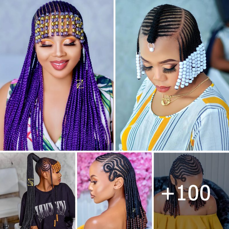 100 PHOTOS: Stylish Knotless Braids & Cornrow Looks