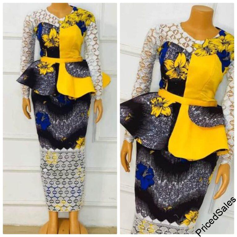 ankara skirt and blouse styles 1 768x768 1
