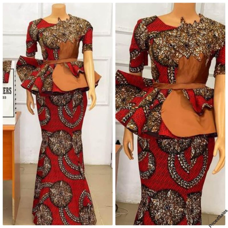 ankara skirt and blouse styles 17