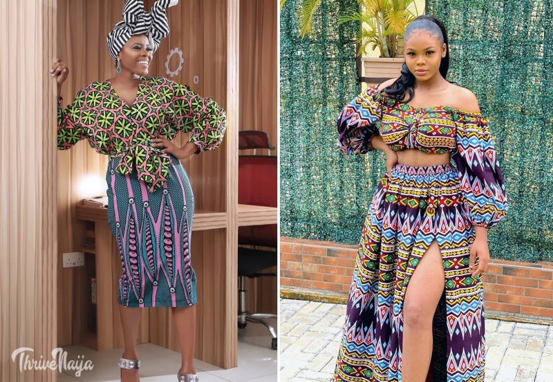 ankara skirt and blouse styles