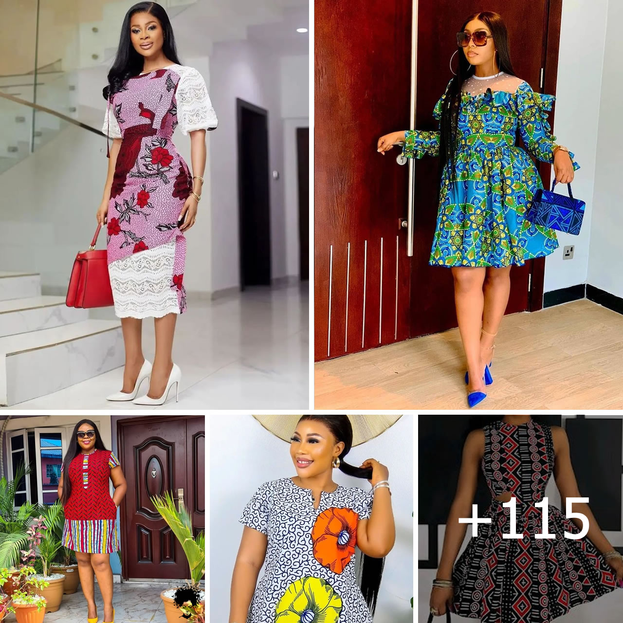 115 Beautiful Simple Ankara Gown Styles For 2023