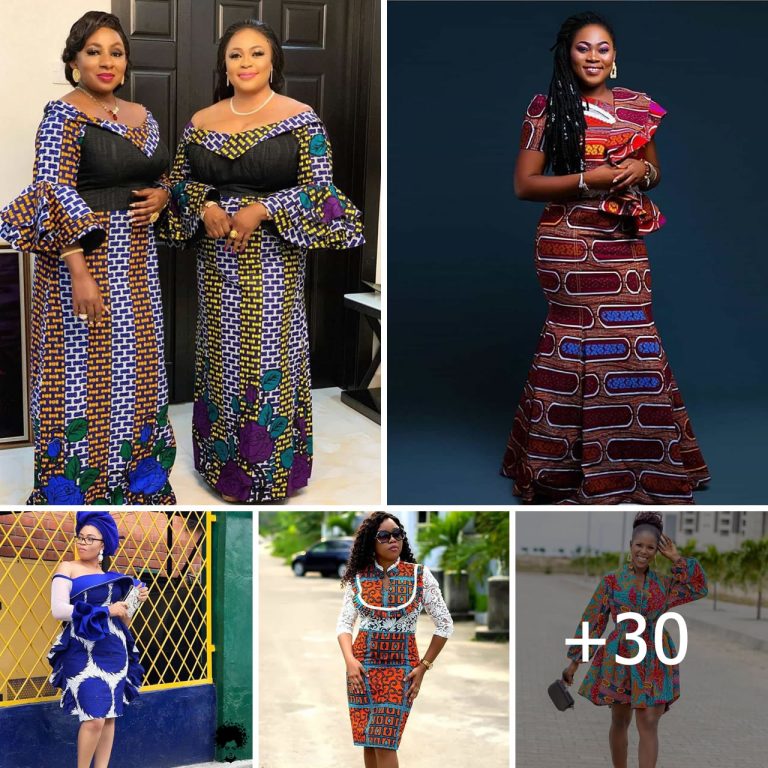 30 PHOTOS: African Fashion – Elegant Ankara Styles For Church