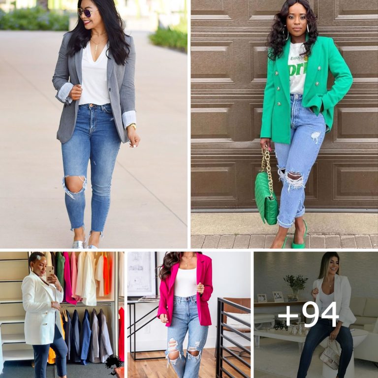 94 Chic and Effortless Ways to Style a Blazer with Jeans in 2024