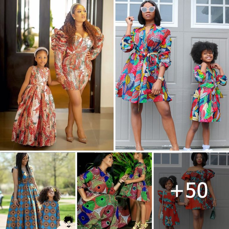 70 Classy Mother And Child Fashion Designs