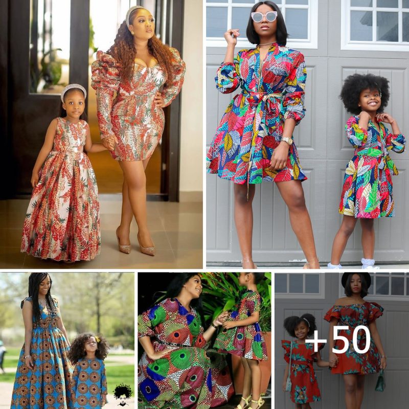 70 Classy Mother And Child Fashion Designs