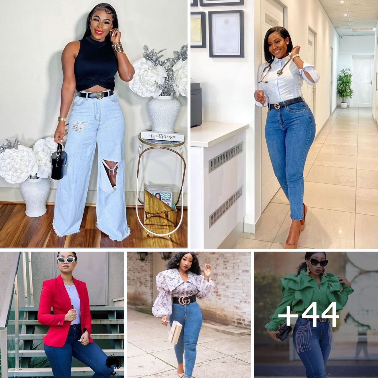 25+ Ways To Be Stunning In Trending Blue Jeans Trousers. – Fashion ...