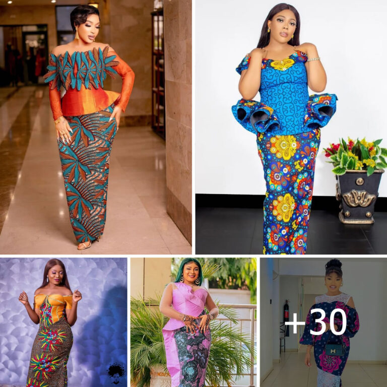 30+ Fascinating Ankara Long Gown Styles You Should Consider.