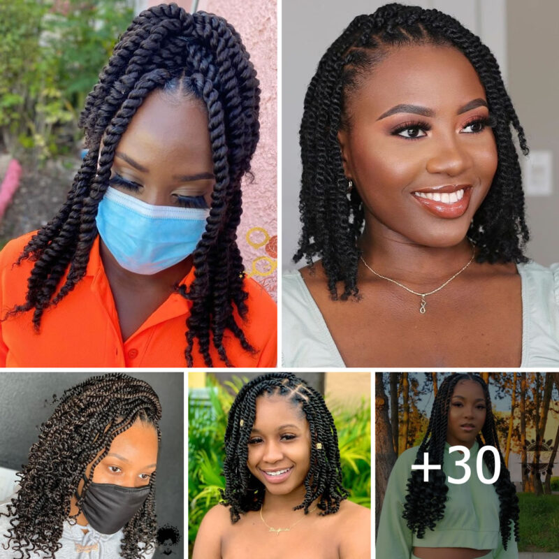 30 Pretty Kinky Twists for a Sophisticated Style