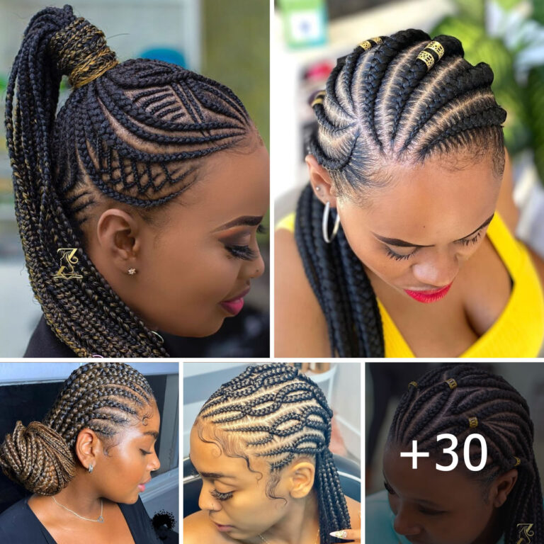 30 Super-Hot Ghana Braids to Copy and Try in 2025