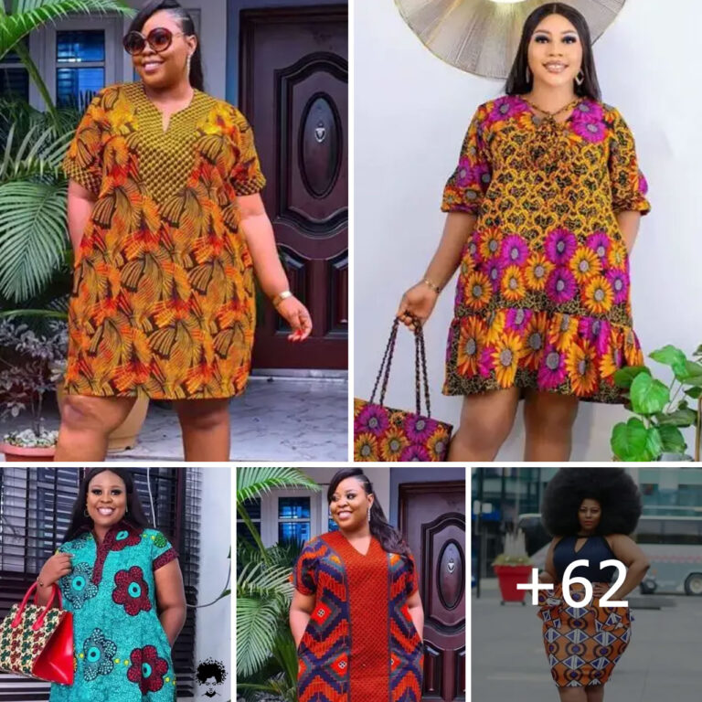 60+ Beautiful Ankara Styles Perfect for Chubby Ladies
