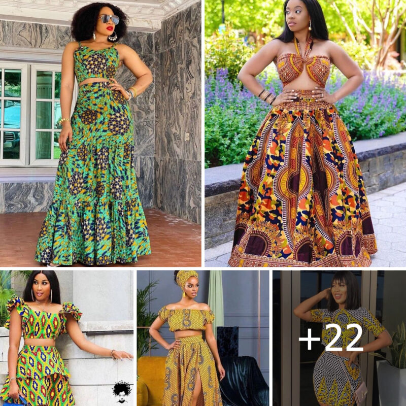 Amazing Ankara Crop Dress Styles You Can Rock.