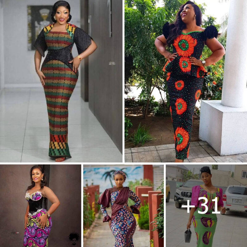 Elegant And Stunning Ankara Long Gown Styles You Should Consider.