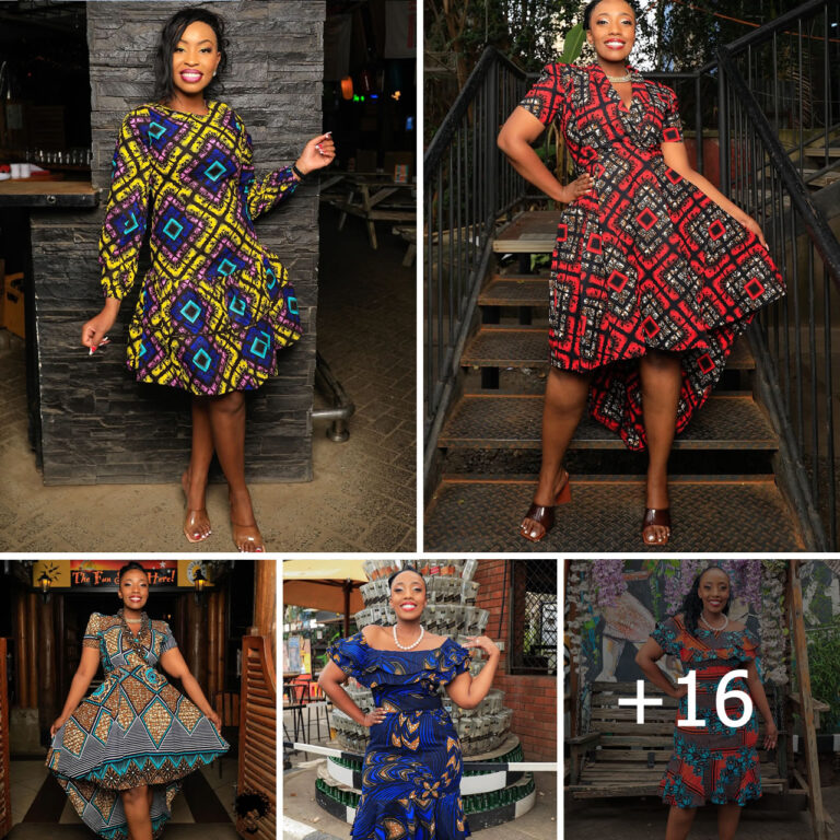 Chic kitenge african dresses In A Variety Of Stylish Designs