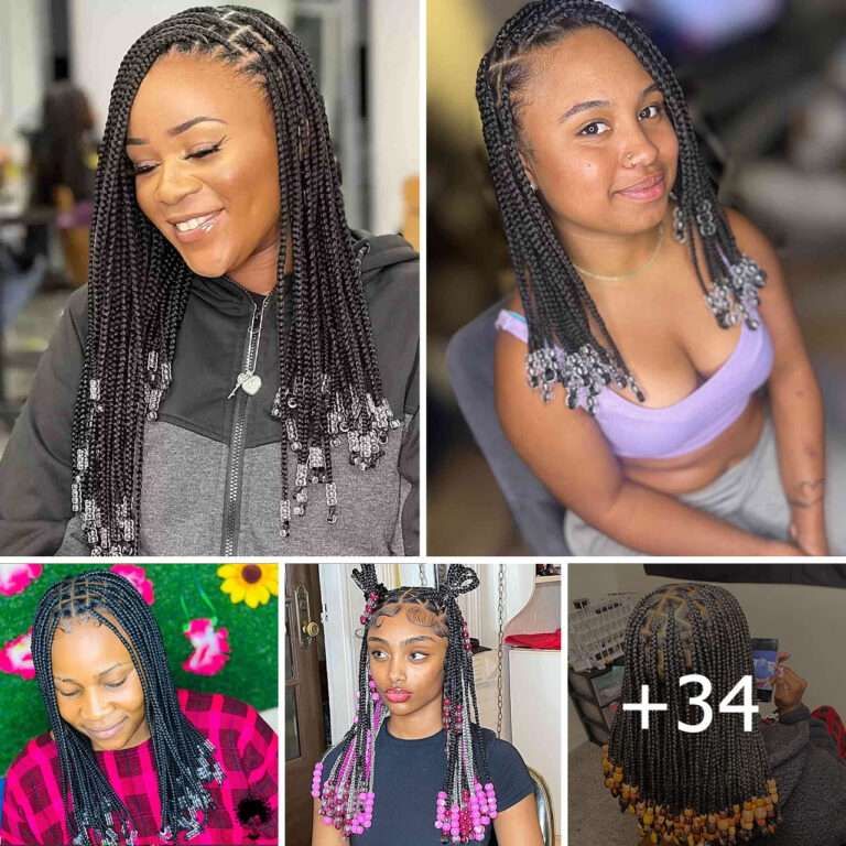 Knotless Braids with Beads: 34 Coolest Ideas for 2025
