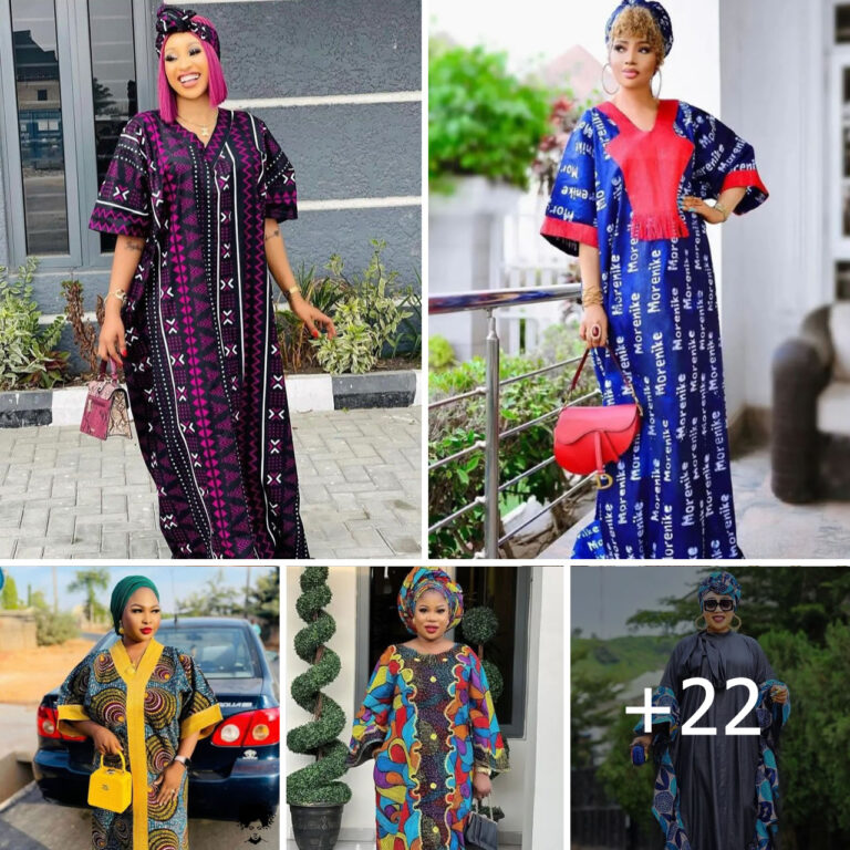 Latest Fascinating Bubu/kaftan And Maxi Dress Styles You Should See.