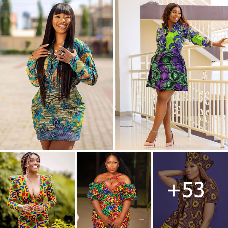 Latest Reigning Ankara Styles You Should Consider. (53 Photo)