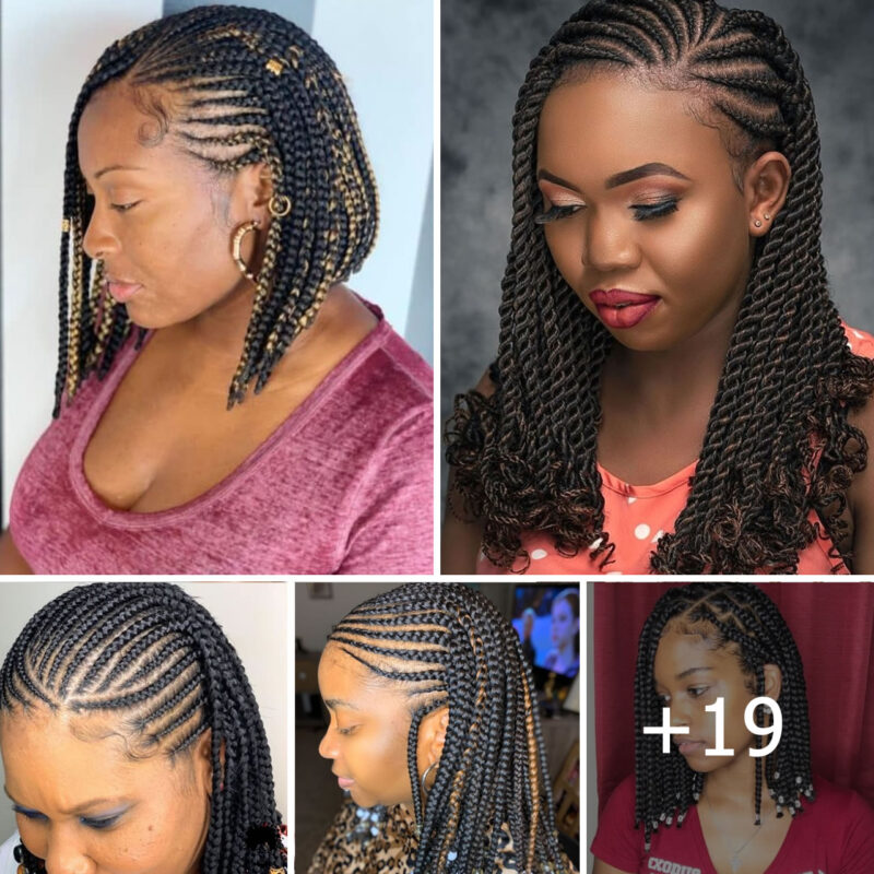 Stylish Short Ghana Brai̇ds Hai̇rstyles You Should Consi̇der.