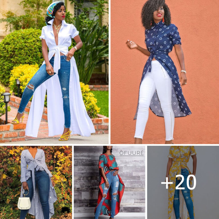 Stylish Ways To Rock Trending Long Tops With Jeans Trousers.