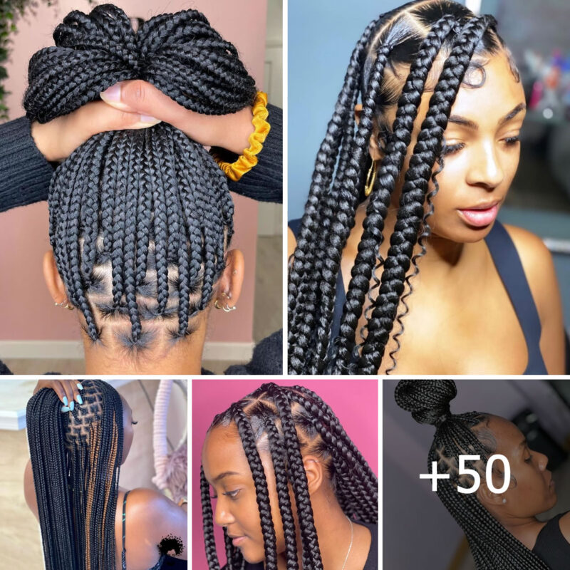 50 PHOTOS: Knotless Braids Hairstyles