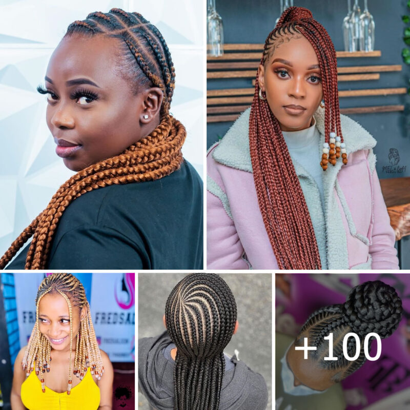 +100 PHOTOS: Knotless Braid Styles + Stylish Twist Hairstyles