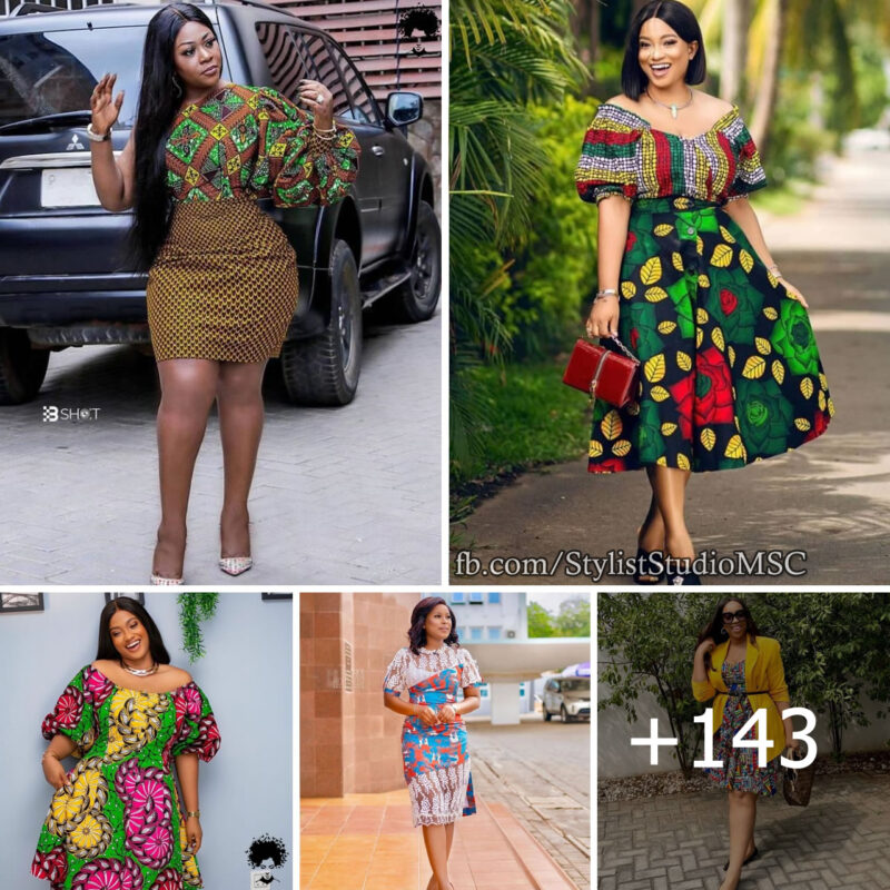 143 Trendy Ankara Fashion Dresses for Stylish African Women