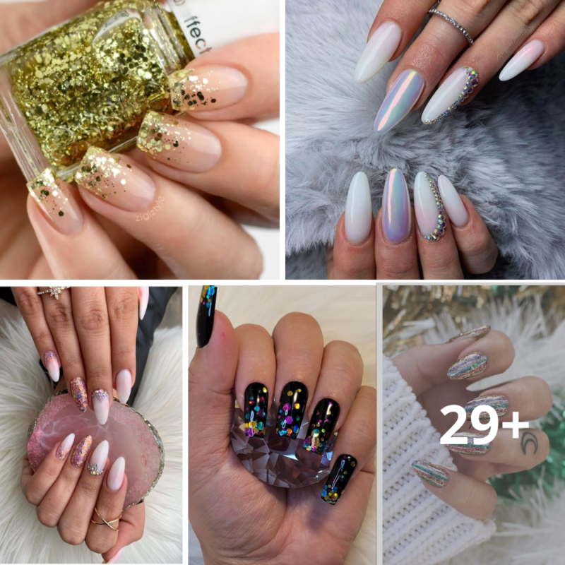 Fabulous Ways to Rock Glitter Nails Like a Boss in 30 Photos