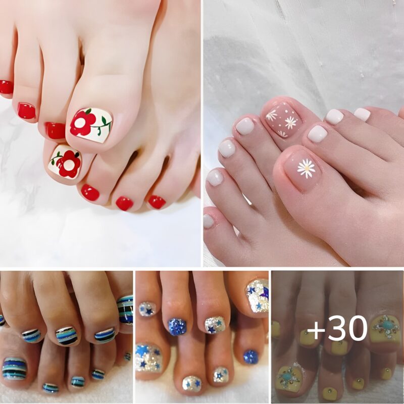 Fabulous Toe Nail Art Ideas And Designs For Women