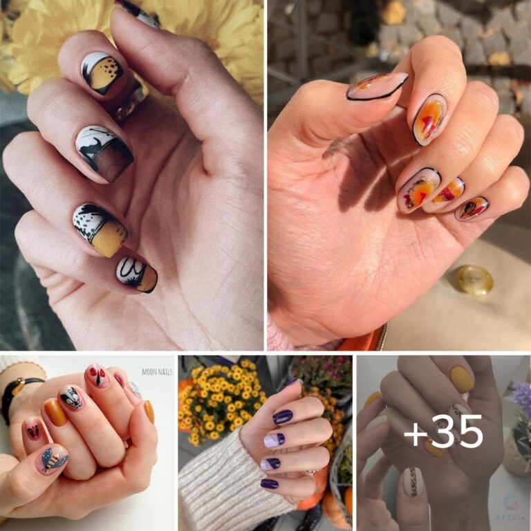 71 Fall Nail Designs to Fall in Love with: Fall Nails to Inspire