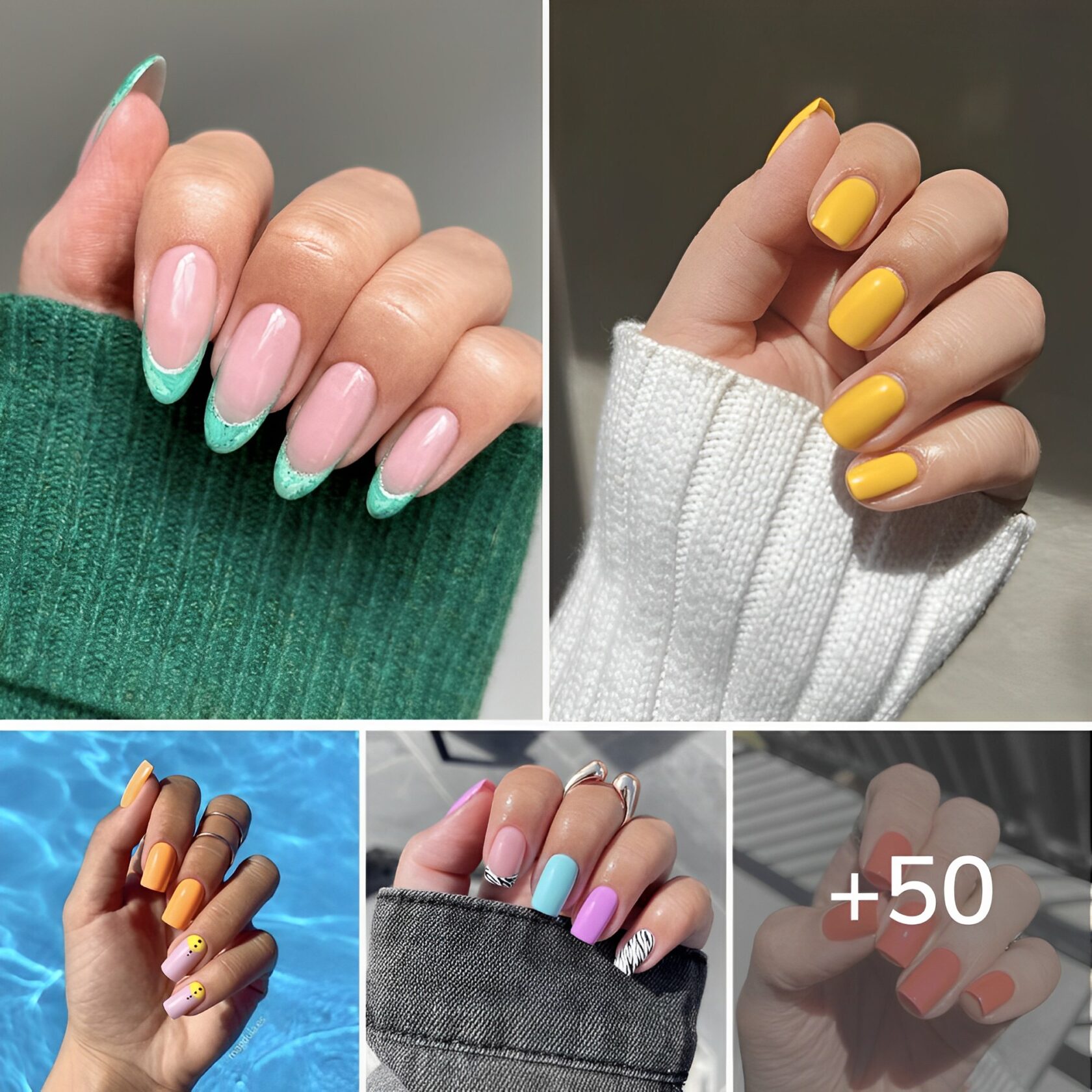 50+ Vacation Nail Designs For A Beach Getaway