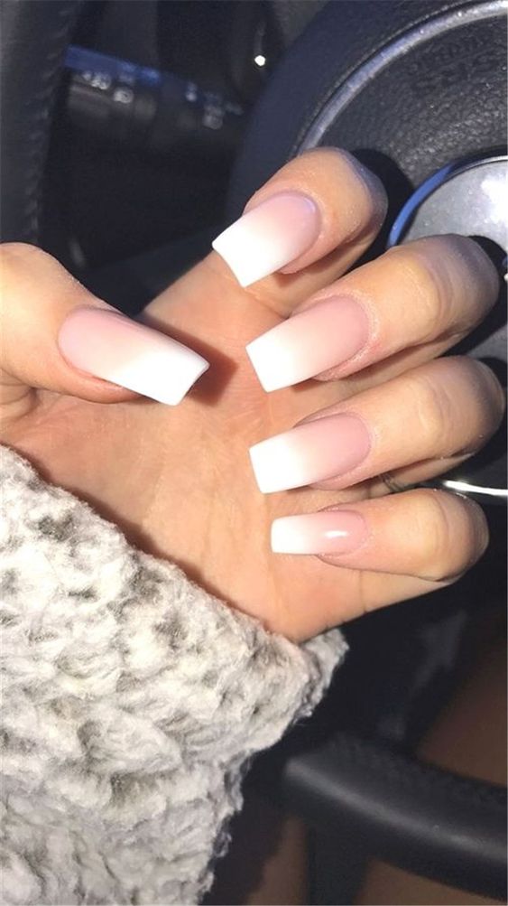 27 Fabulous Nude Ombre Nail Ideas To Glam Up Your Outfits - 225