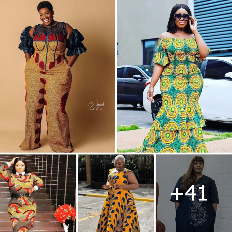 41 Beautiful African Dress Ideas for Plus-Size Ladies (2023-2024)