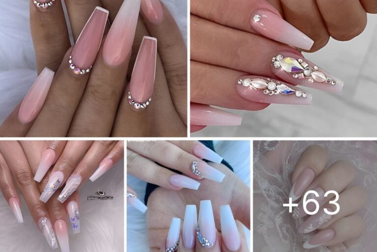 63 Pretty Wedding Nail Ideas for Brides-to-Be