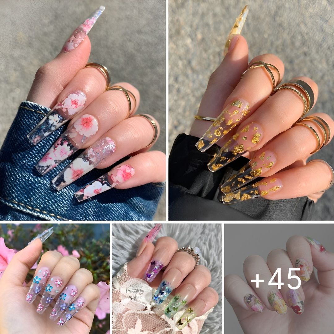 45 Feminine Nail Art Ideas To Turn Your Hands Into Flowers