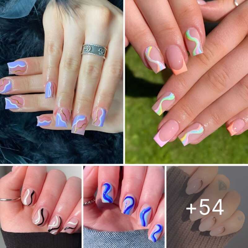 54 Beautiful and Creative Short Nail Designs for Summer Nails Art in 2023