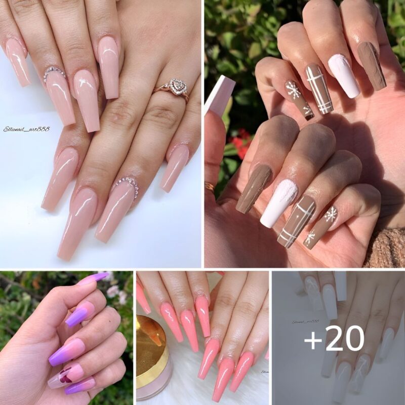 20+ Comfortable Coffin Nails to Inspire You