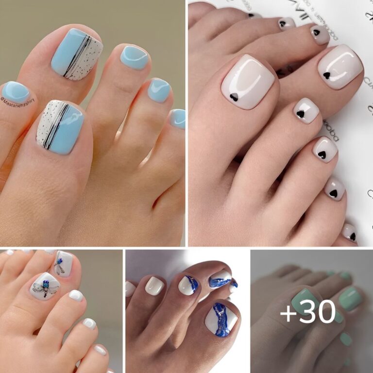 Say Goodbye to Pale Feet and Hello to Adorable Toes with This Pedicure Color Hack