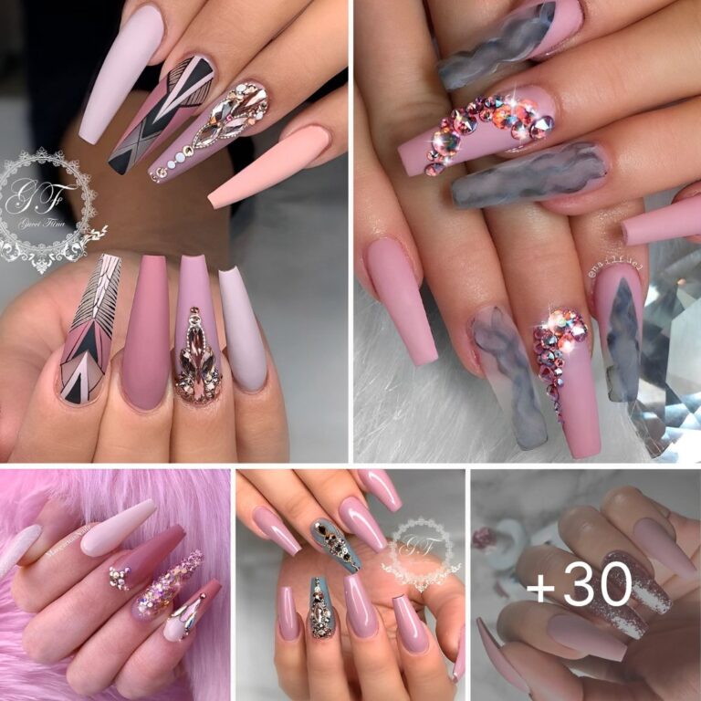 30+ Mauve Color Nail Art Ideas To Look Flawless To The Fingertips