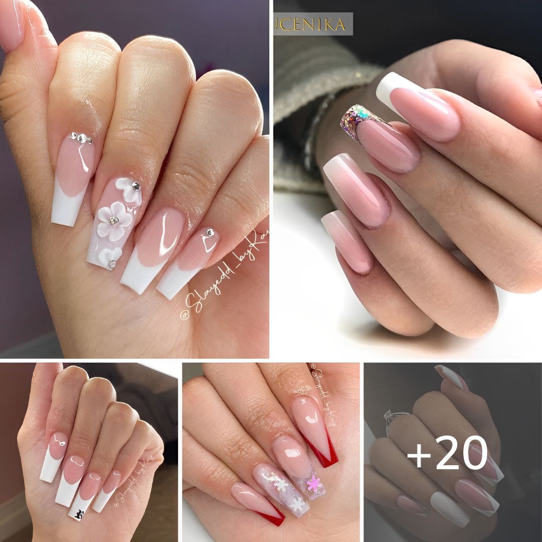 20+ Elegant French Nails You Should Save